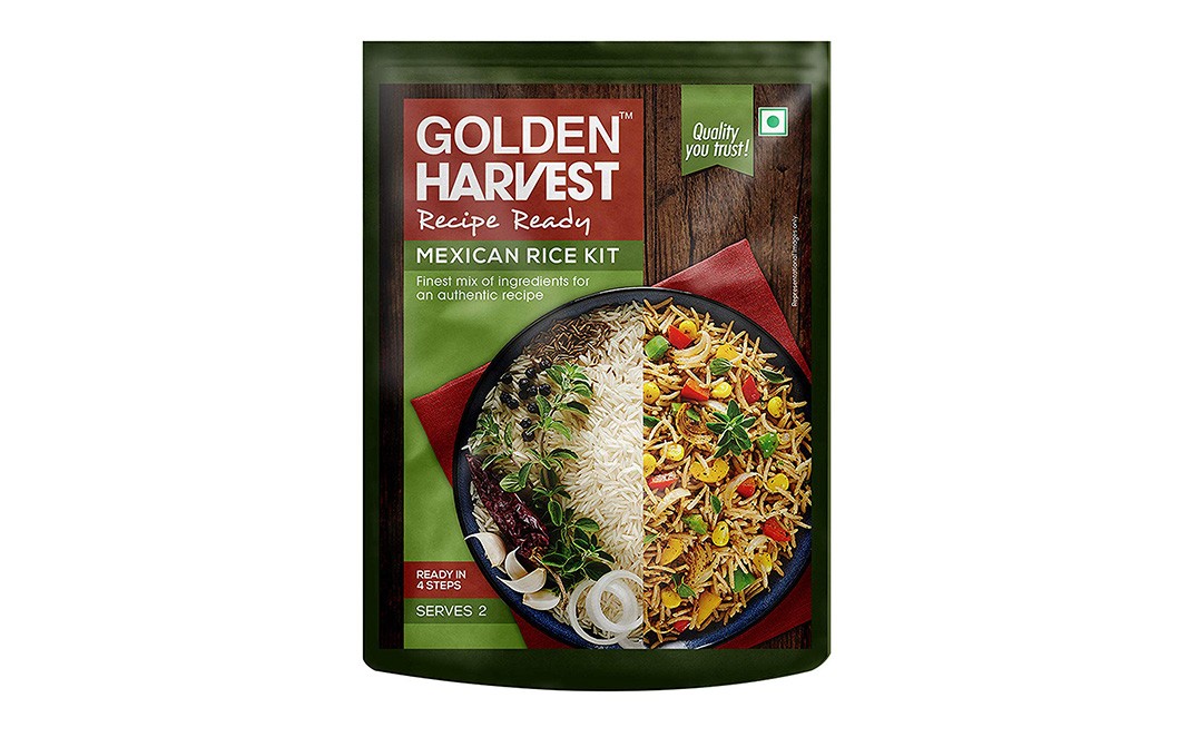 Golden Harvest Recipe Ready, Mexican Rice Kit    Pack  120 grams